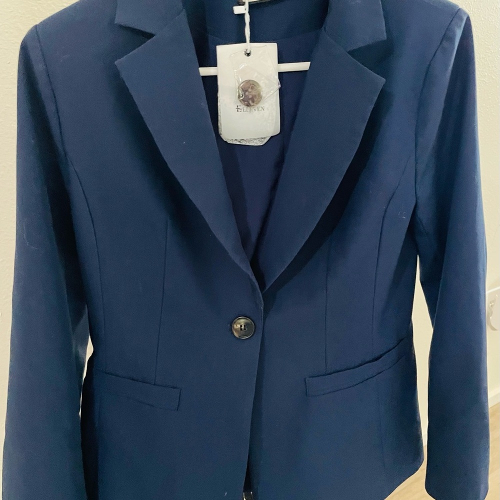 Elleven Deep Blue Suit Jacket